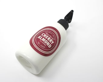 Cherry Almond Lotion, Body Lotion, Beeswax Lotion, Cherry Almond, 8 oz Thick Beeswax Lotion