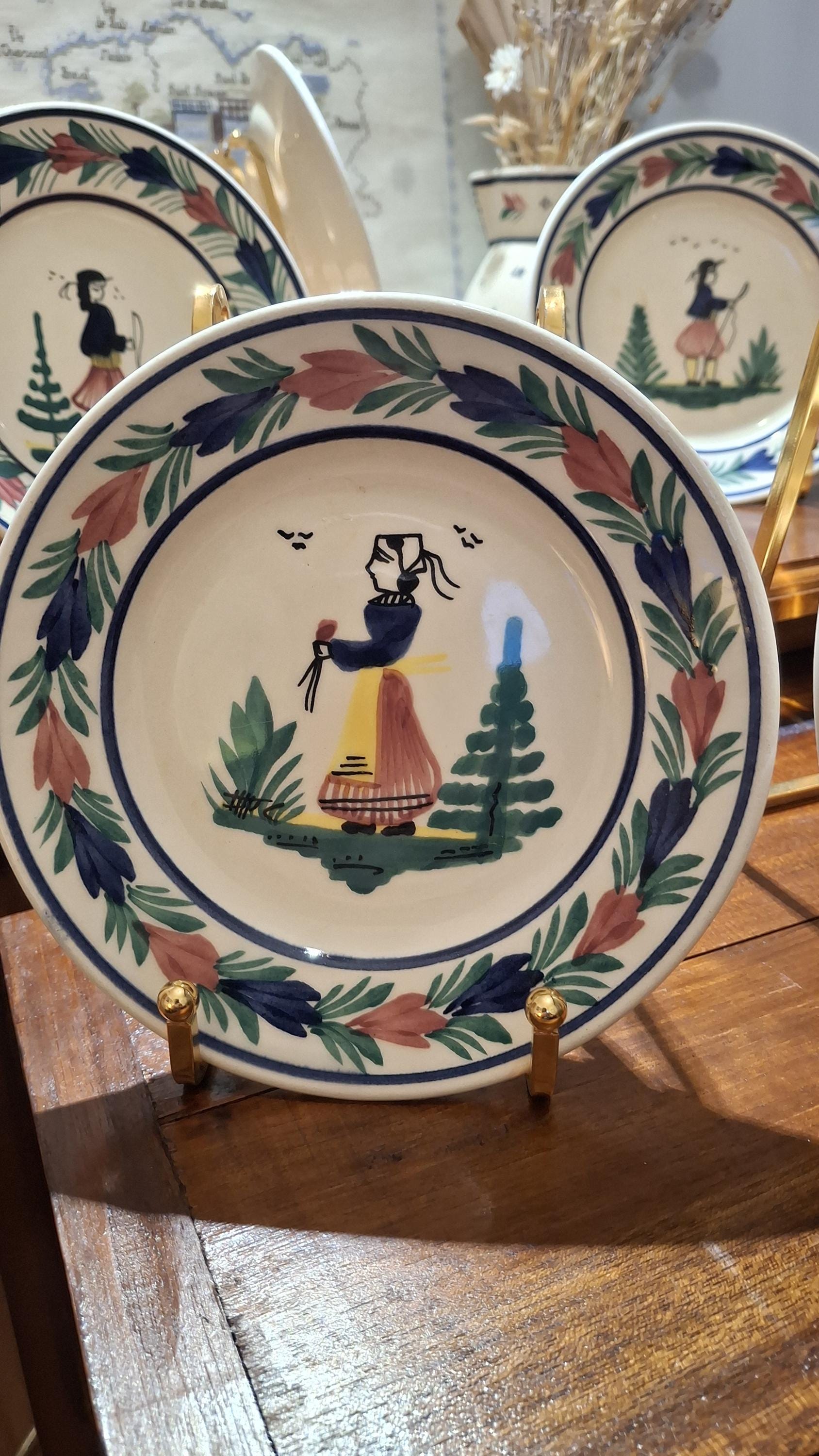 Hb Quimper Plate - Etsy