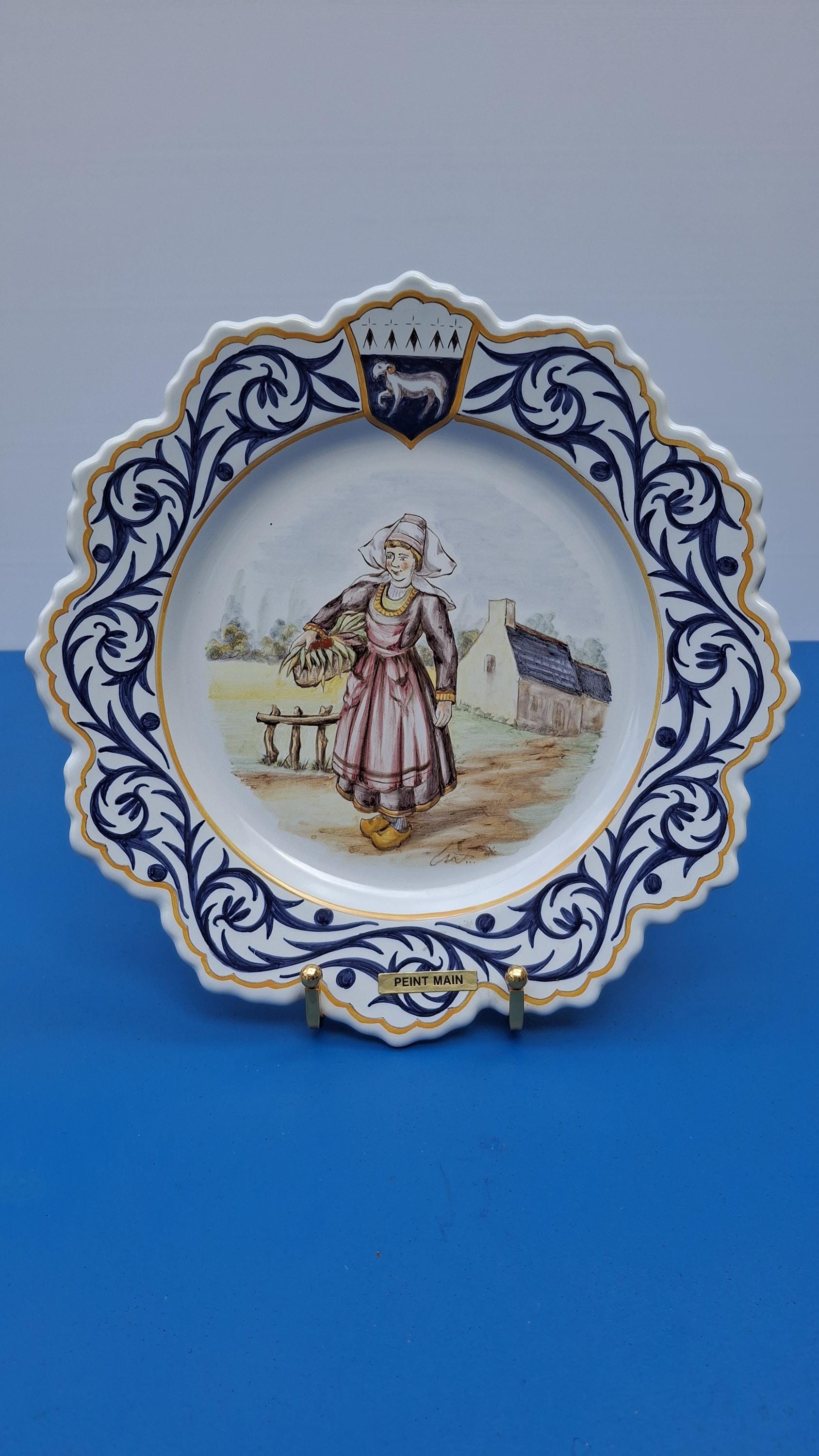 ヴォイオリン型 陶器 置物 アンリオ・カンペール フランス インテリア ヴォイオリン型 陶器 置物 アンリオ・カンペール フランス インテリア