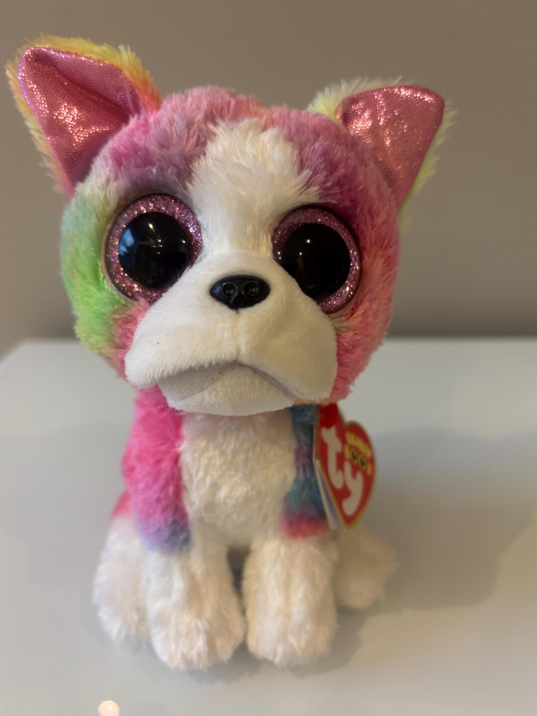Ty Beanie Boo ISLA The Bulldog UK Exclusive RARE With Tags Etsy