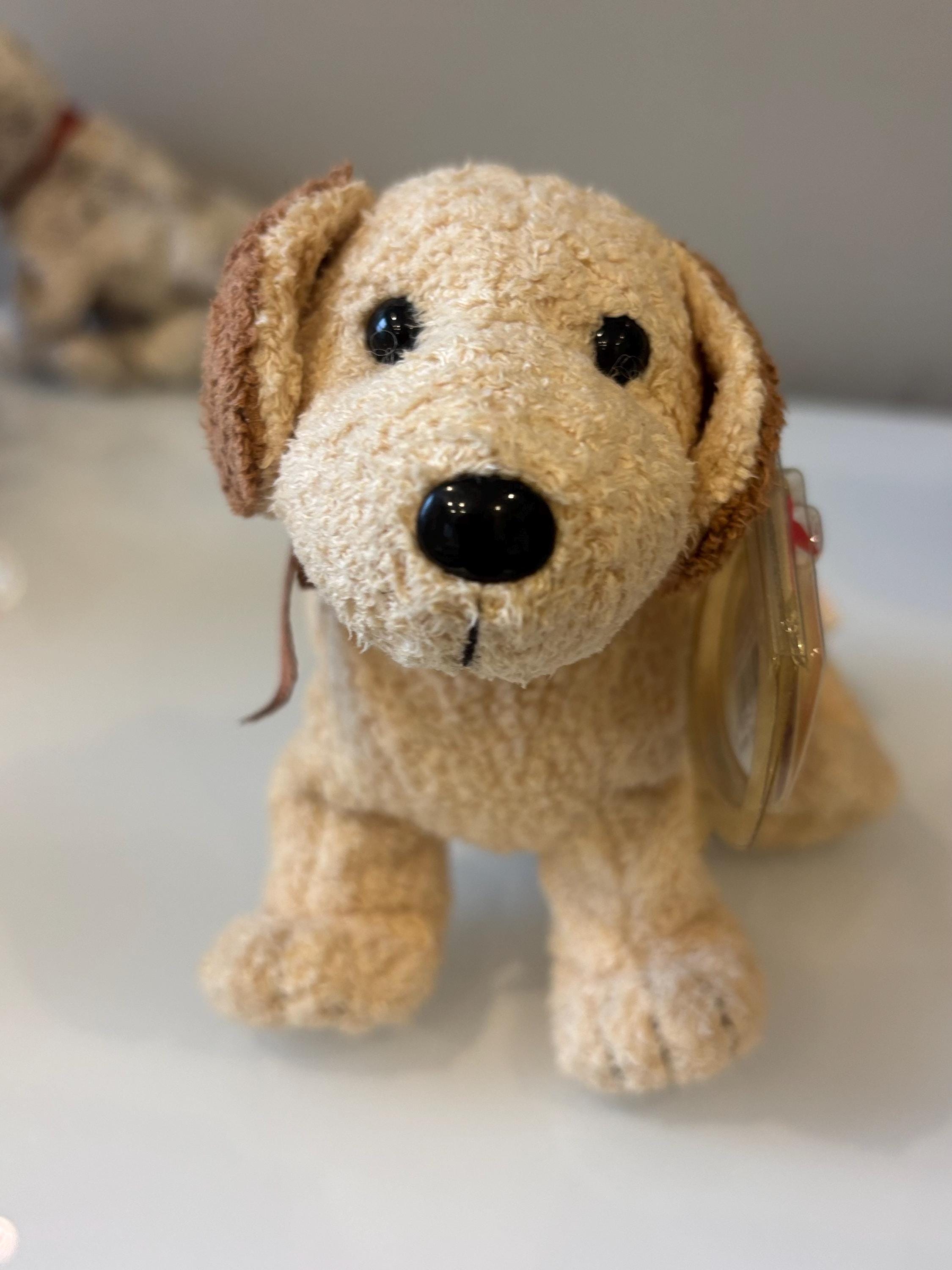 Ty Beanie Babies DOGS : KIRBY Side-kick Tuffy Tricks Rufus Frisbee