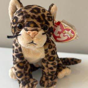 ty ぬいぐるみ ヒョウ ビーニーベイビーズ ユキヒョウ TY Beanie Buddy