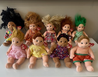 ヴィンテージ 1990 年代 Ty Beanie Kids 男の子用人形「The Beanie