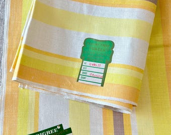 Authentic Vintage 1940s Linen Dishtowels - Set of 2 with Original Tags #7807