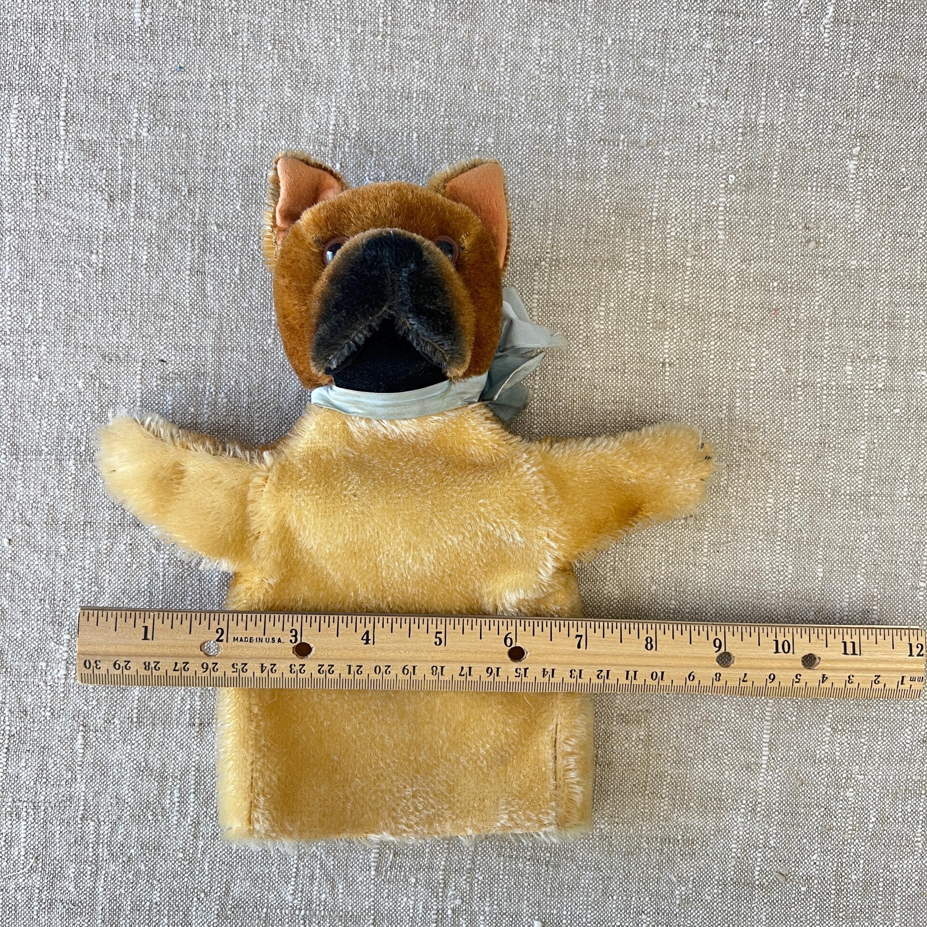 1950s Steiff Boxer - Vintage Dog Hand Puppet #7562 - Etsy