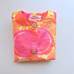 1960s Liberty House 2T - 3T Kid&#39;s Hawaiian Shirt Rare Dead Stock #3868