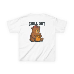 Cute Kids Heavy Cotton™ Tee for Playful Fun, Children&#39;s Graphic T-Shirt, Boys and Girls Casual Shirt, Youth Cotton Top, Kids Fashion