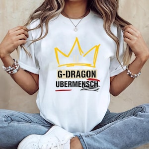 G-DRAGON ジヨン Übermenschジードラゴン フーディー　ホワイト G Dragon Hoodie - Etsy