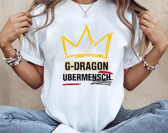 G-dragon Collage T-shirt – K-pop Streetwear | Limited Edition GD