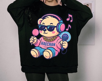 Haechan Taste Pink Bear T-shirt - Etsy