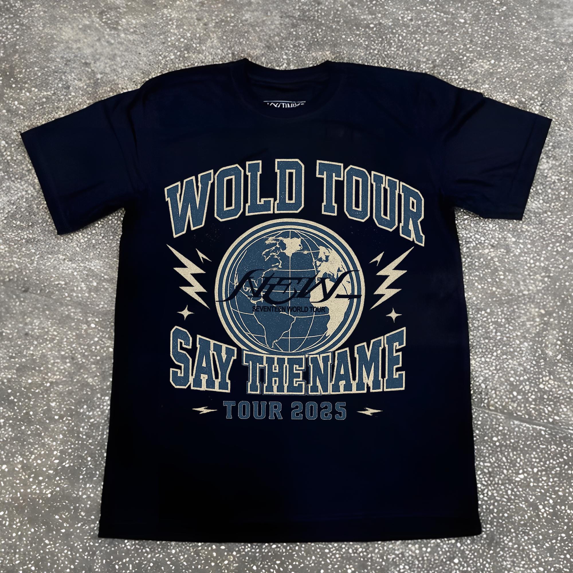 Seventeen World Tour New_ in US Shirt, Seventeen New_ World Tour