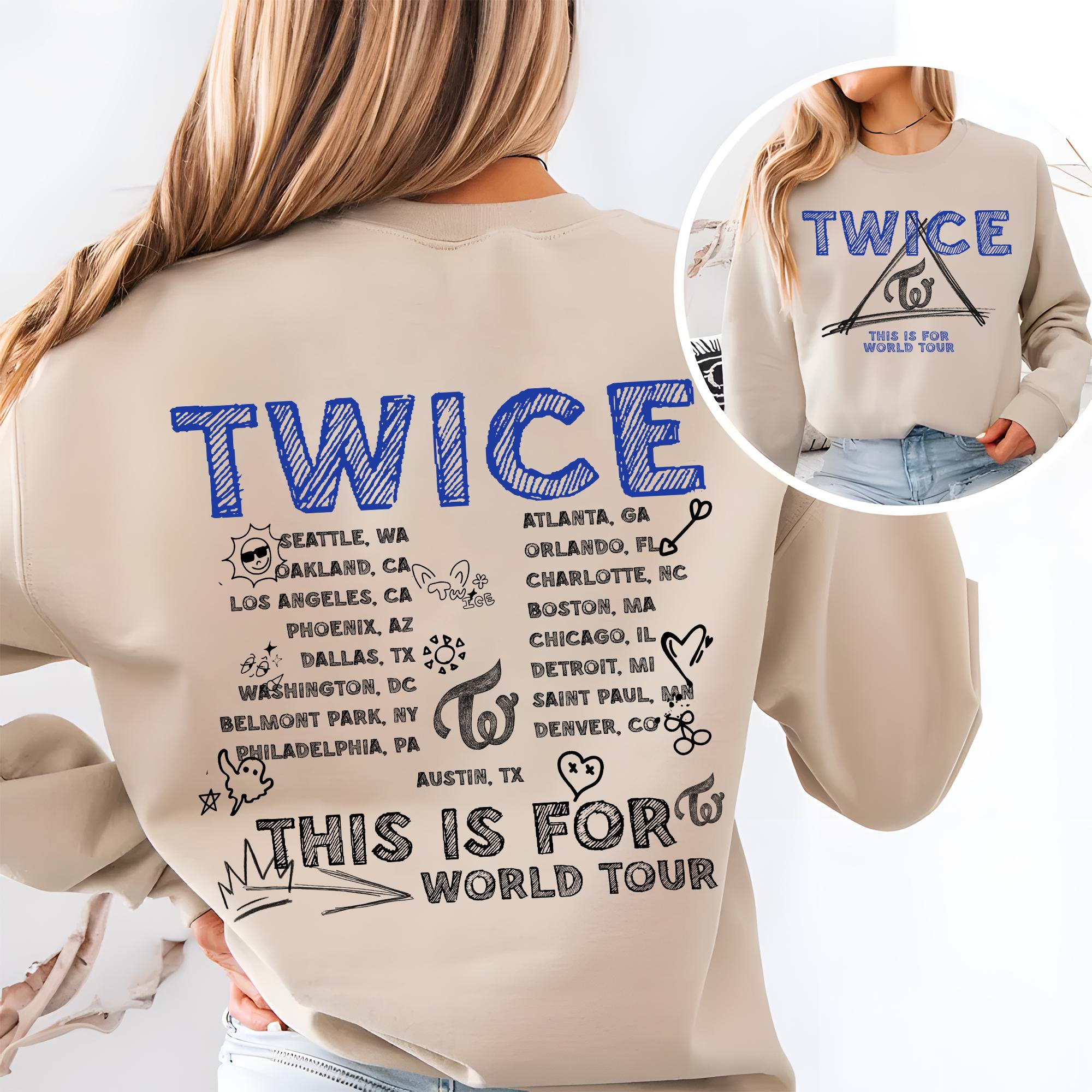 アイドル twice this is for world tour uniform XL Cutest 2026 Tour Gear for TWICE Fans | TikTok