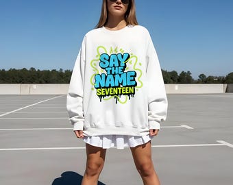 Seventeen World Tour New_ in US Sweatshirt, Seventeen New World