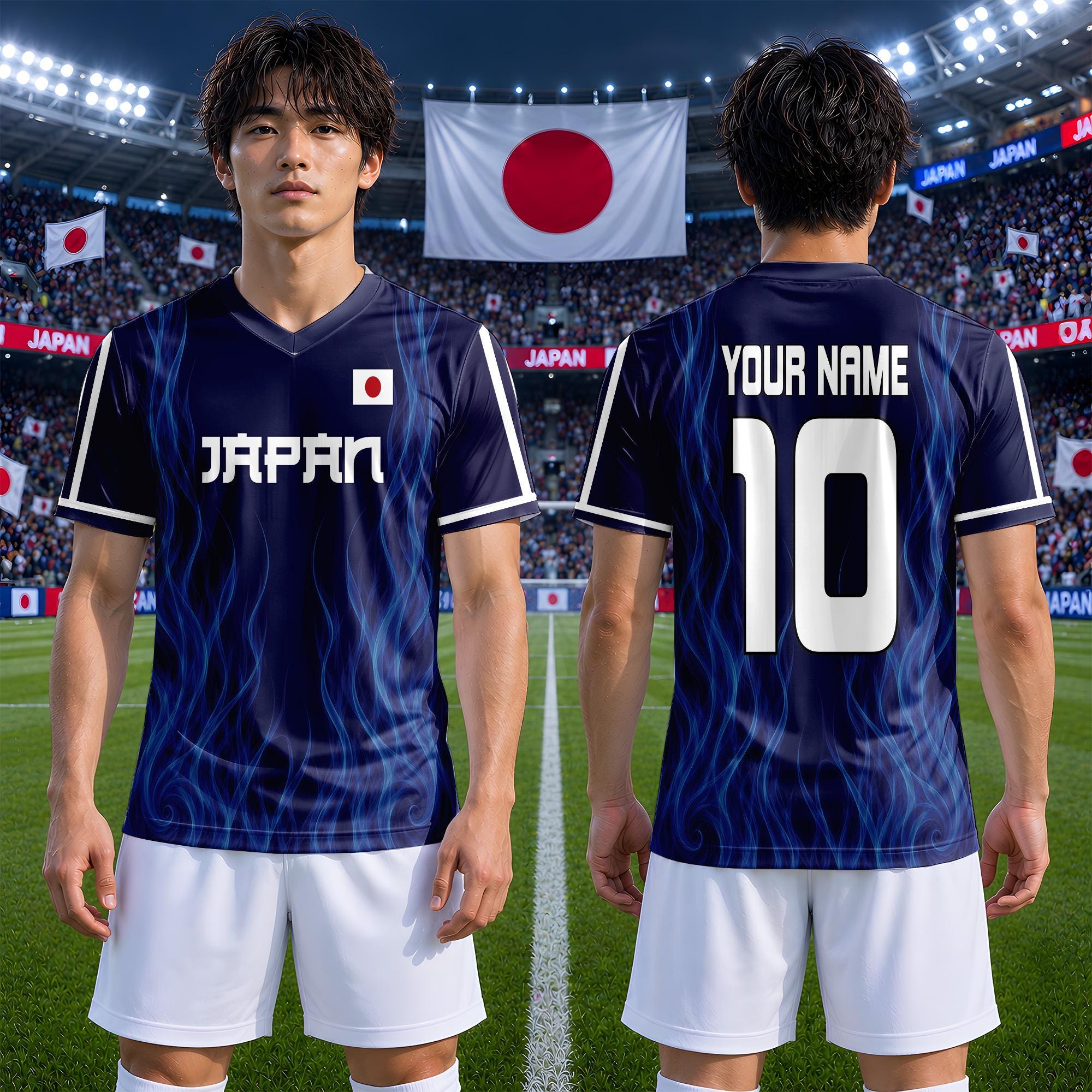Japanese Soccer Jersey - Etsy