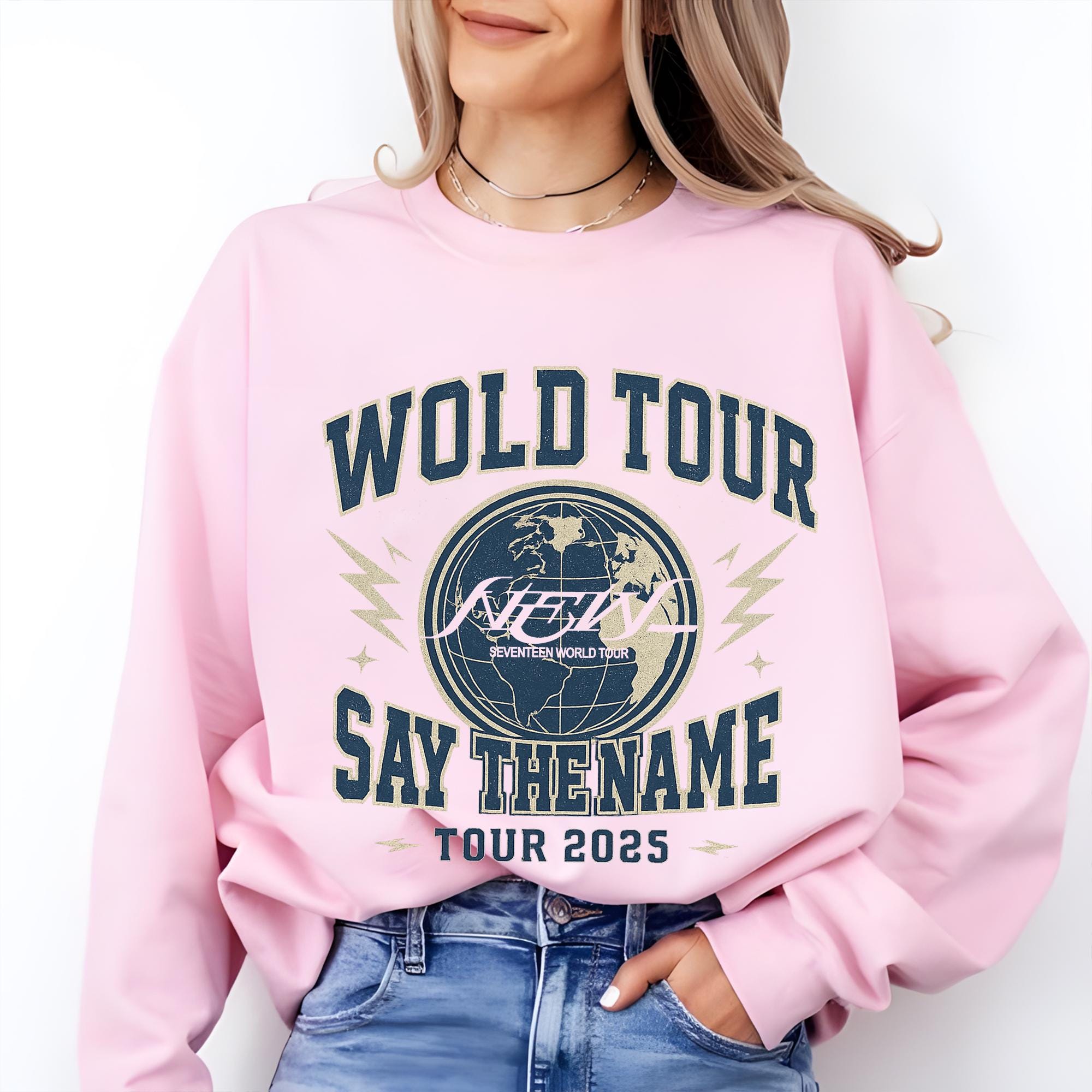 Seventeen World Tour New_ in US Shirt, Seventeen New_ World Tour