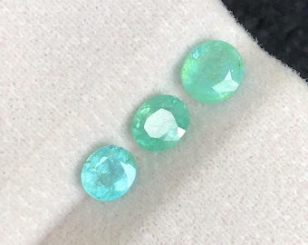Paraiba toermalijn edelsteen (1,60 ct, 5,3x4,5x3,1 mm)
