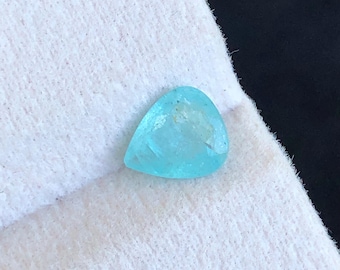 Blauwe Paraiba toermalijn edelsteen (1,11 karaat, Mozambique)