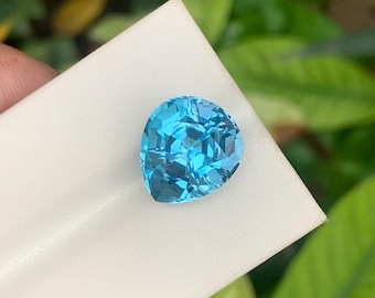 Natuurlijke gefacetteerde topaas edelsteen (10,45 ct) voor het maken van sieraden