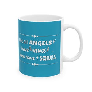Nurse Gift Mug, Medical Staff Appreciation Coffee Cup, Doctor Thank You Present, Healthcare Worker Mug, Hospital Employee Gift BLUE