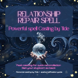 Love Reconnection Spell, Get Your Ex Back, Repair Relationship Energy, Reignite Love Connection, Rekindle Past Love, Return to me naturally