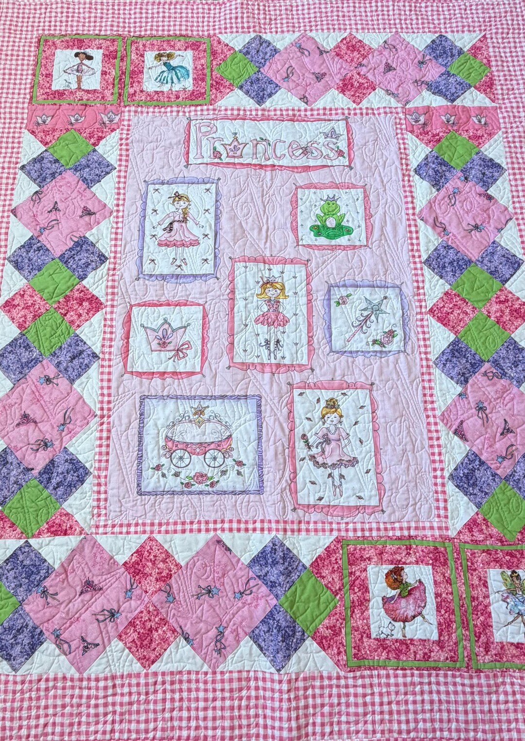 Handmade Princess Quilt (55