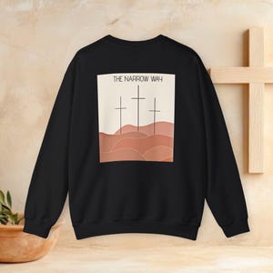 Christian Fashion Sweatshirt, Religious Crewneck Jumper, Faith Inspired Pullover, Spiritual Unisex Top, Bible Verse Apparel