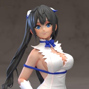Sacred Hearth Priestess STL | Divine Fantasy Shrine Maiden 3D Print Model | Hestia