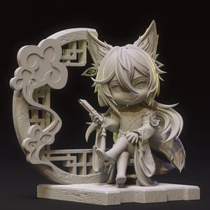 Chibi Fuchs Kaiserin - 3D Printable STL