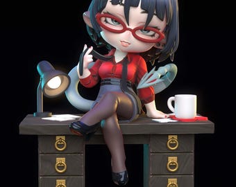 Hübsches Phantom Girl 3D STL