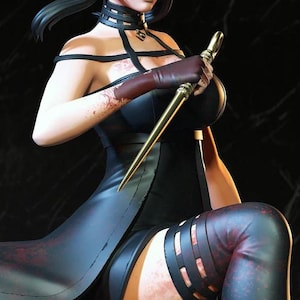 Gothic Assassin 3D STL Printable