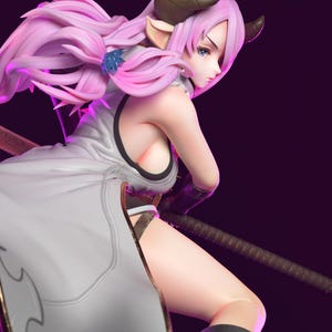 Demon Elf Warrior 3D STL