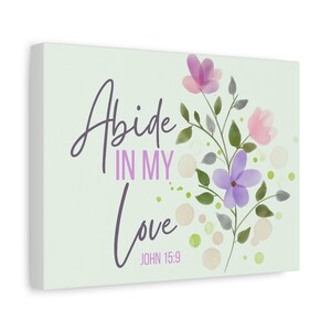 Faith-Based Canvas Wall Art