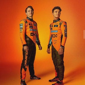 McLaren 2025 Go Kart Racing Suit, free Gift (t-shirt, Balaclava) CIK/FIA Level 2 Approved.