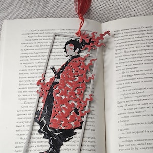 Akatsuki Naruto Bookmark –  Naruto Inspired Book Lover & Anime Fan Gift