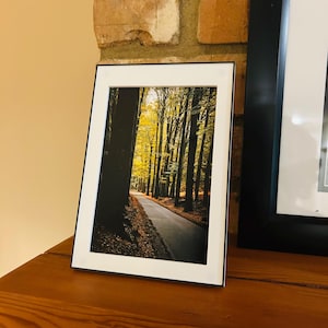 Blank 4x6 Picture Frame - 3D Printed with Magnets and Stand - Colored Border Option - Fridge Photo Display or Shelf/Table Display