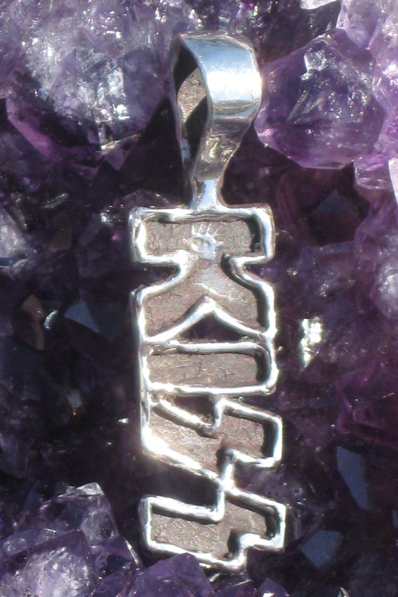 KISS Band Pendant in Sterling silver.KISS Band Jewelry.Custom Etsy