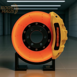 GT Style Brake Disc Lamp – USB-C Rechargeable | Motorsport-Inspired Room Decor