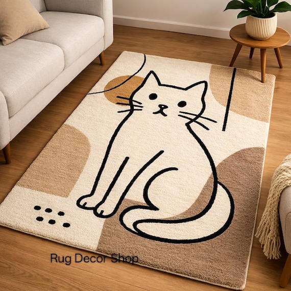 猫ラグ作り タフティング 猫 タフティングに初挑戦 箱猫ラグの制作