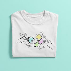 Autism Awareness T-Shirt: Puzzle Piece Support Tee