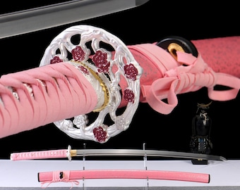 金属製刀 全長約90cm 装飾的な鍔付き Amazon.co.jp: 模造刀剣 刀身を黒染め、鍔は卍の変わり刀（柄：本皮