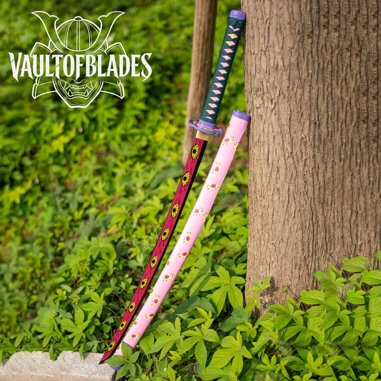 Kokushibo Nichirin Sword -handcrafted 1045 Steel Blade With Alloy