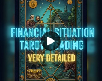 Financial Tarot Reading: Career & Money Psychic Guidance (PDF File)