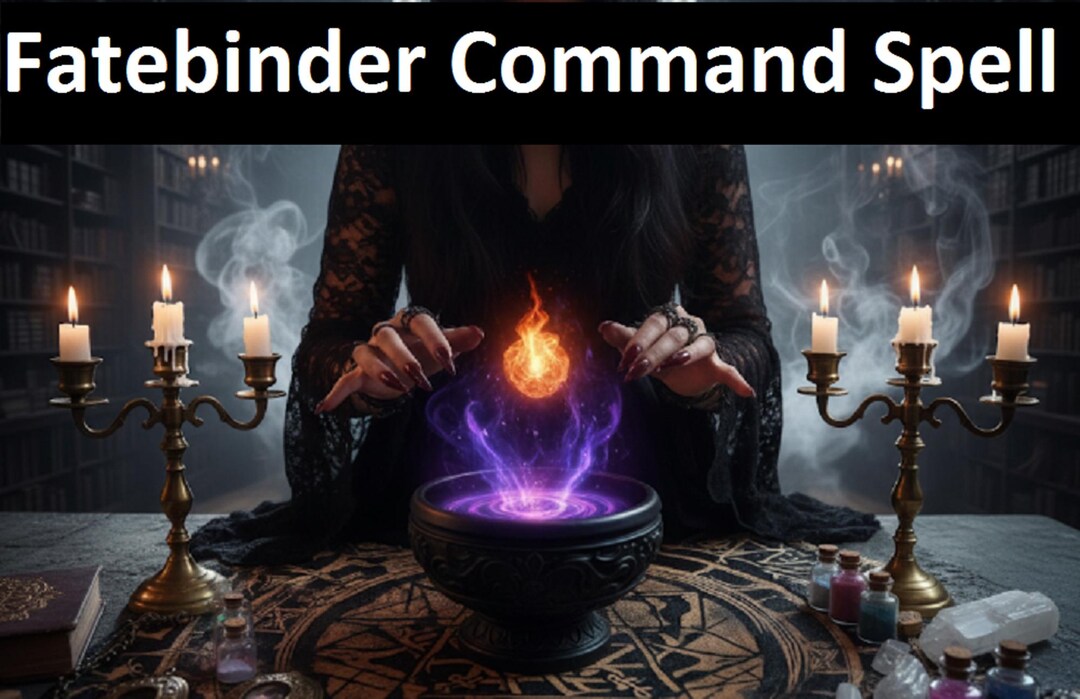 Fatebinder Command Spell - Etsy