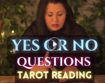 Same Hour Yes No Tarot Reading: One Question Psychic Answer (PDF)