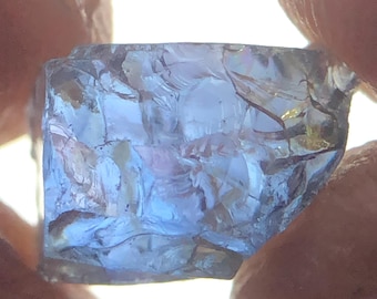 Natural Tanzanite Rough, Unheated Zoisite Crystal, 2.10 Carats