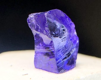 Blue Purple Natural Tanzanite Raw, Zoisite Uncut Crystal, Healing Tanzanite Rough, 1 Carats