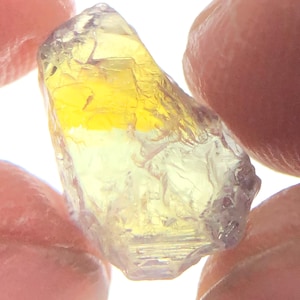 Färgförändring Zoisit Tanzanit Grov, Naturlig Gul Blå Lila Tanzanit Rå