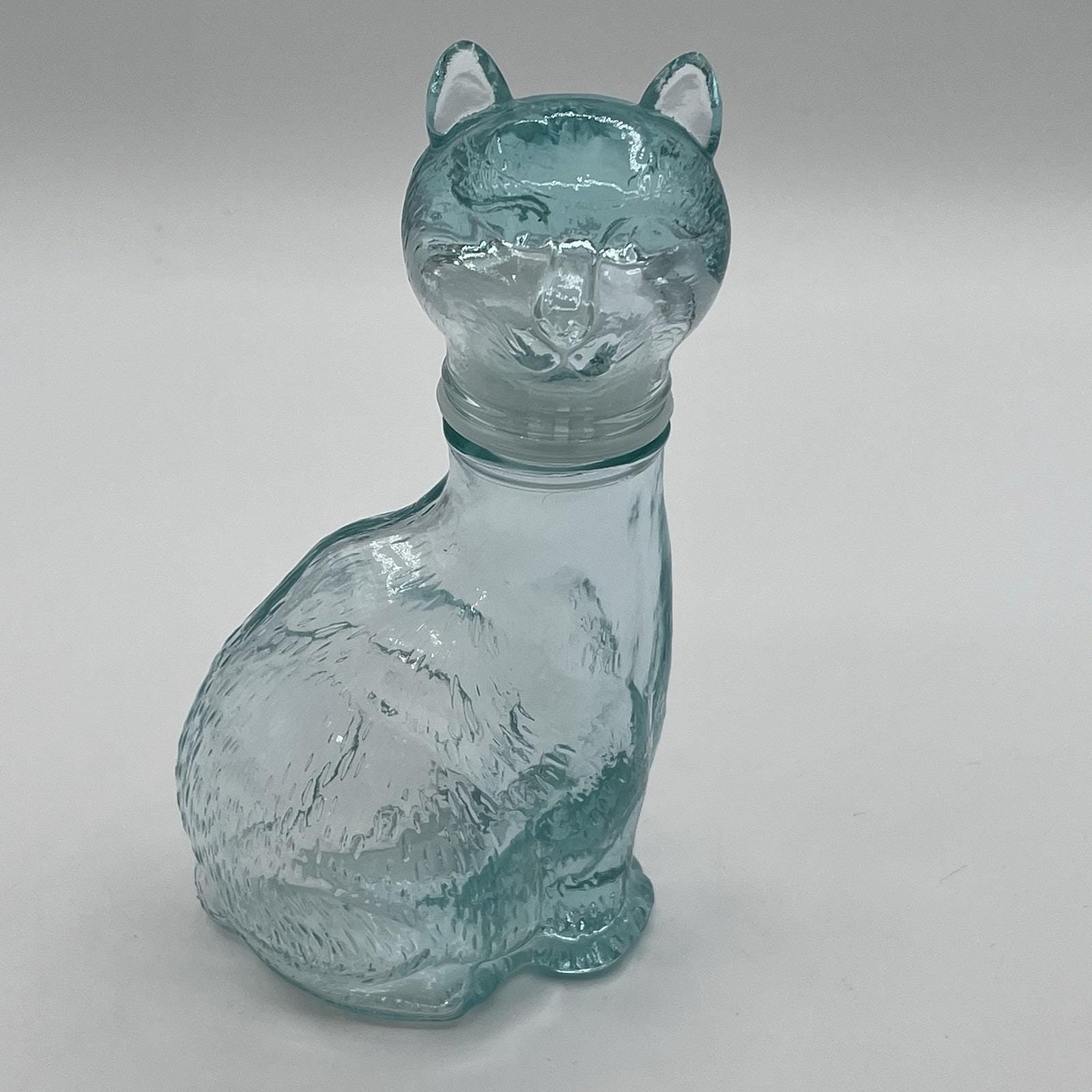 Vetreria Etrusca glass cat bottle ネコ ボトル Vetreria Etrusca Glass - Etsy