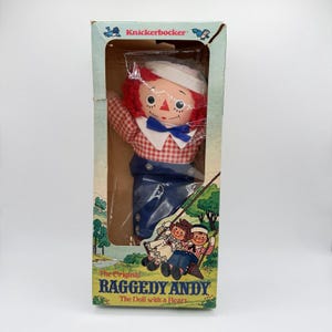 コレクション Raggedy Ann & Andy Limited Edition Dolls Raggedy Andy Doll in Box - Etsy