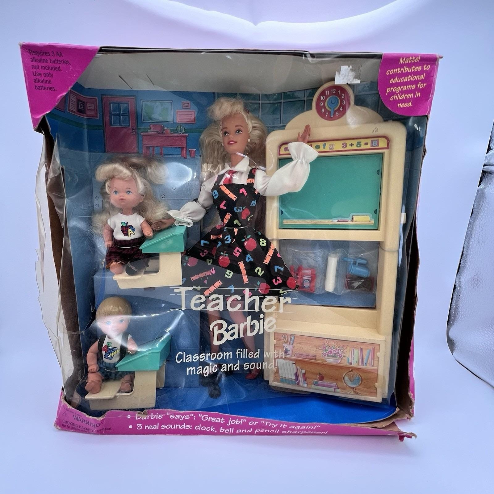バービービンテージ☆ Barbie Mattel キッチンセット 1995年 バービービンテージ☆ Barbie Mattel キッチンセット 1995年